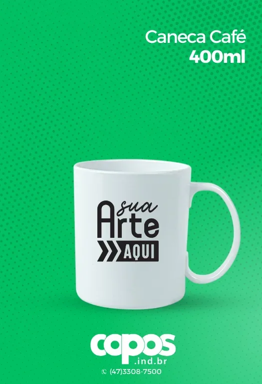 Caneca de Caf&eacute; 400ml