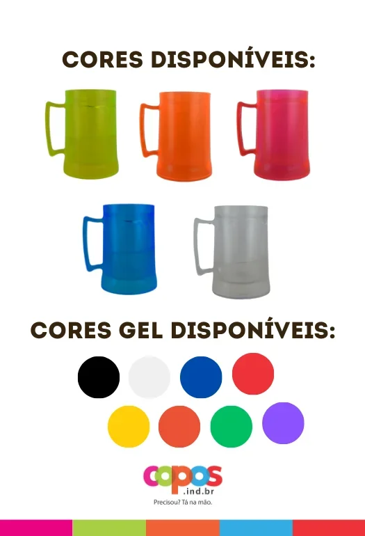 Caneca Gel Congelante Caneca Gel Congelante